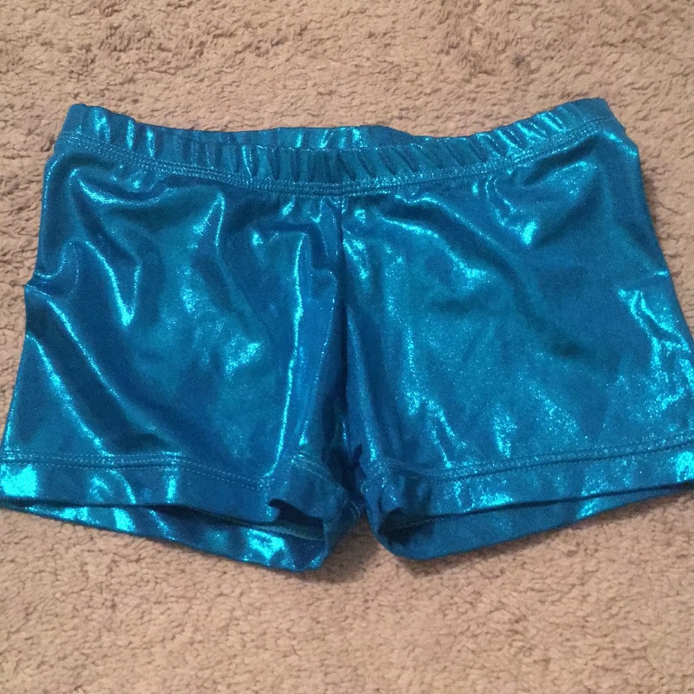 Blue spandex